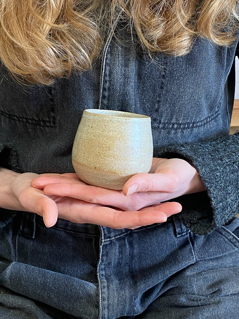 Stoneware Wine Cup