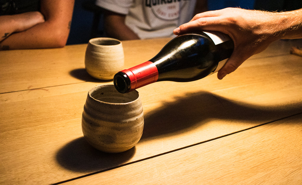 Stoneware Wine Cup