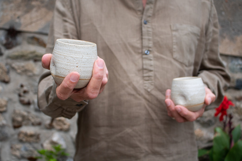 Stoneware Wine Cup