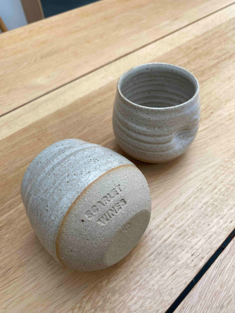 Stoneware Wine Cup